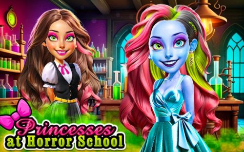 Princesses at Horror School - Monster Makeover Game
