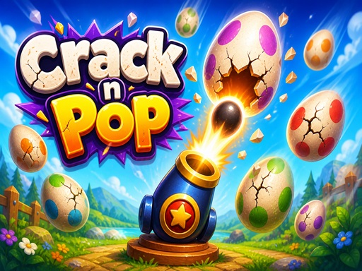 Crack n Pop Online Arcade Game