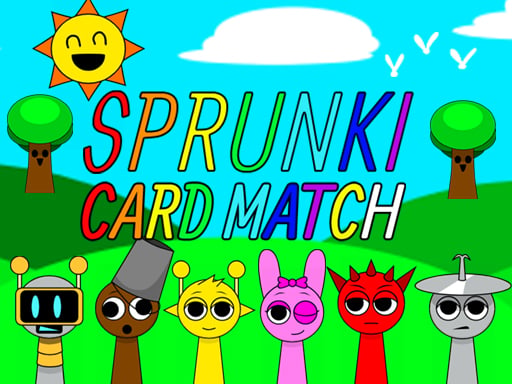Sprunki Memory Card Match Online Puzzle Game