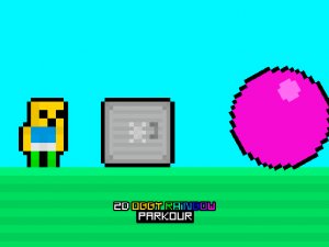 2D Obby Rainbow Parkour Online Arcade Game