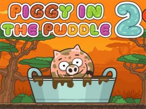 Piggy In The Puddle Online Puzzle Game