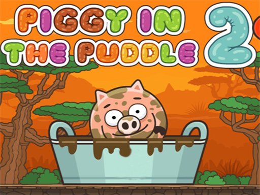 Piggy In The Puddle Online Puzzle Game
