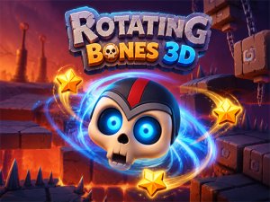 Rotating Bones 3D Puzzle Game - Gravity Puzzle Game