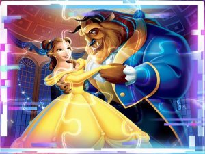 Beauty and The Beast Match3 Puzzle Online Game - Puzzle Game