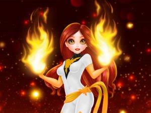 Princess Dark Phoenix Dress Up Game - Dress Up Game