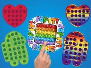 Pop it Fidget Puzzle Game - Relaxing Puzzle Game