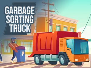 Garbage Sorting Truck Online Puzzle Game