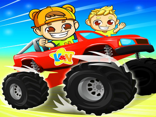 Monster Truck Vlad & Niki Racing Game Arcade Game