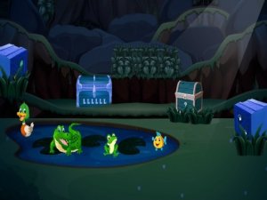 Jungle Tortoise Escape Online Puzzle Game
