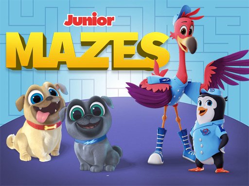 Junior Mazes Online Puzzle Game - Kids Puzzle Game