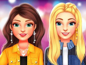 My Colorful Denim Days Dress Up Game Fashion Game