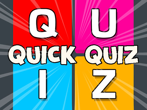 Quick Quiz Trivia Game - Trivia Game