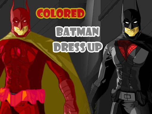 Colored Batman Dress Up Game - Dress Up Game