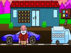 Save The Hungry Old Man Escape Game - Puzzle Game