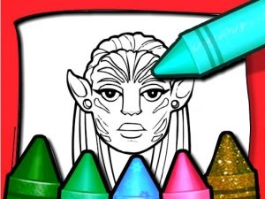 Avatar Coloring Book Online Coloring Game