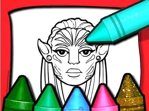 Avatar Coloring Book Online Coloring Game