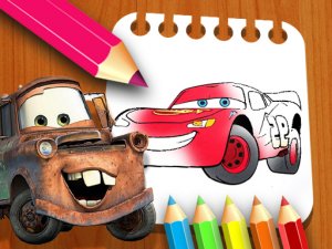 Cars Coloring Book Online Coloring Game
