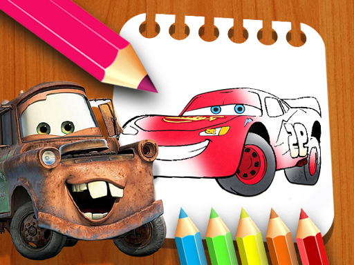 Cars Coloring Book Online Coloring Game