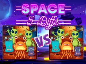 Space 5 Diffs Online Puzzle Game - Puzzle Game