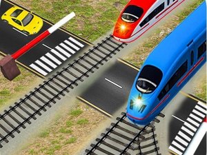 Railroad Crossing Station Sim Game 3D Online - Traffic Control Game
