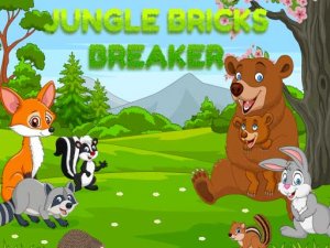 Jungle Bricks Breaker Online Arcade Game
