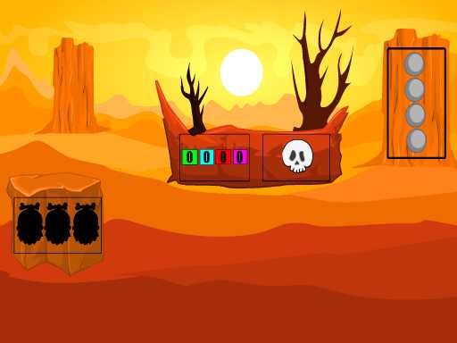 Desert Land Escape Puzzle Game