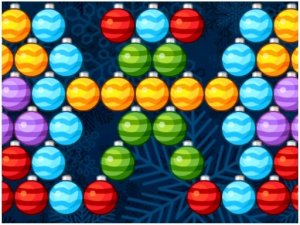Xmas Bubble Shooter Online Game Puzzle Game