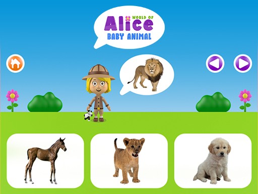 World of Alice - Baby Animal Learning Game - Educational Kids Game