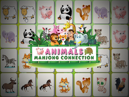Animals Mahjong Connection Online Puzzle Game