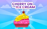 Cherry On The Ice Cream - Physics Puzzle Game