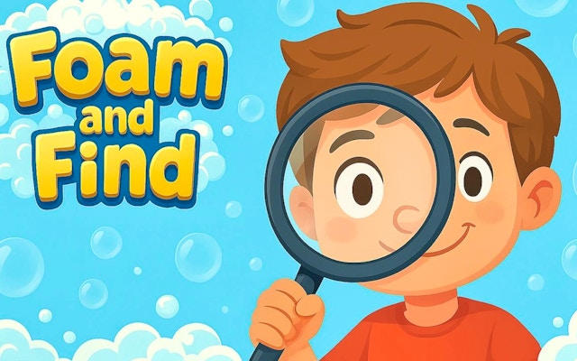 Foam and Find: Hidden Object Bubble Game