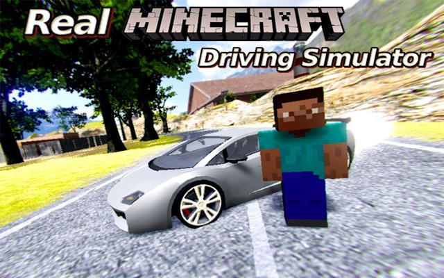Real Projectilecraft Driving Simulator: Blocky Car Adventure