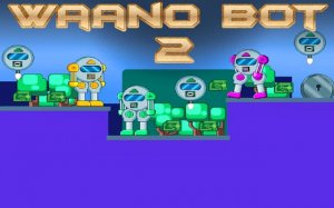 Waano Bot 2: Secret Chip Chase Online Platformer Arcade Game