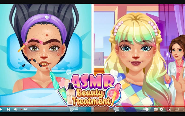 ASMR Beauty Treatment Game