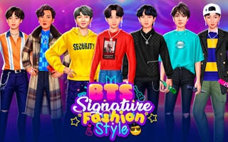 BTS Signature Fashion Style Game