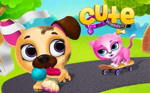 Cute Pet Friends: Virtual Pet Care Game