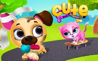 Cute Pet Friends: Virtual Pet Care Game