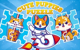 Cute Puppies Puzzle Game