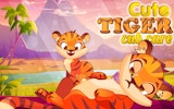 Cute Tiger Cub Care: Pet Care & Dress Up Game