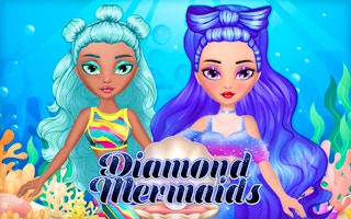 Diamond Mermaids Dress Up Game