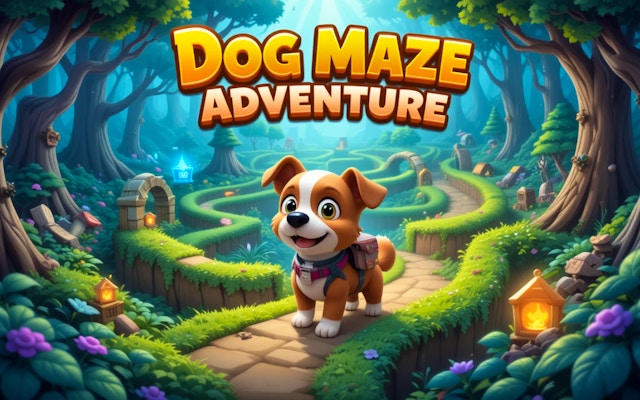 Dog Maze Adventure: Puzzle Quest