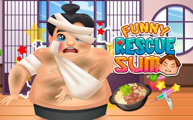 Funny Rescue Sumo: Healing & Makeover Game