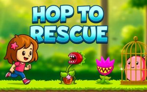 Hop to Rescue: Animal Rescue Platformer Online Game - Arcade Game