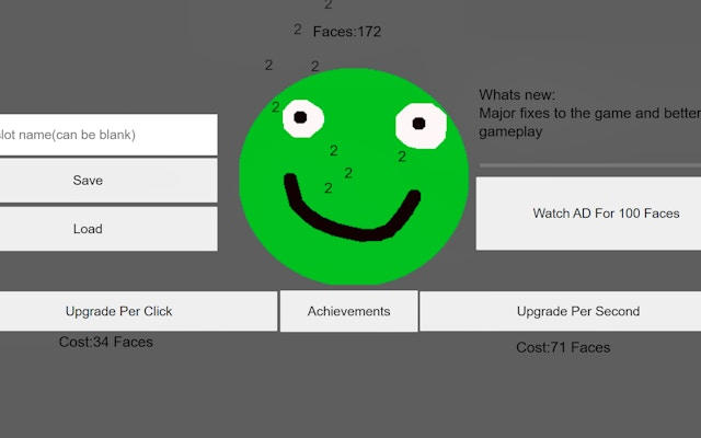 I Need Faces Idle Clicker Game