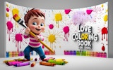 Love Coloring Book for Kids - Free Coloring Game