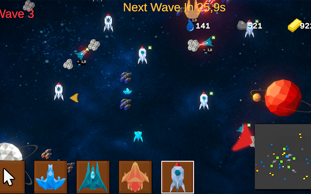 Space Builder Defender - Base Defense Strategy Game