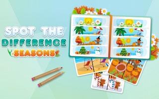 Spot the Difference - Seasons Puzzle Game