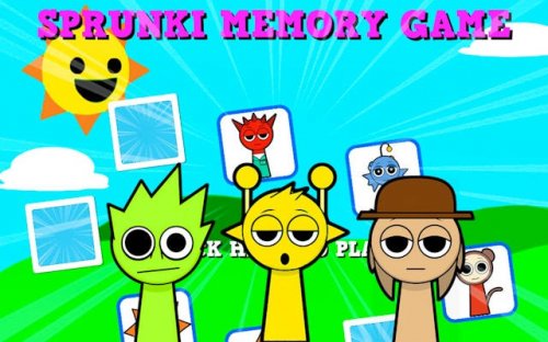 Sprunki Card Match Memory Game