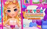 Tictoc Summer Fashion: Makeup & Style Game