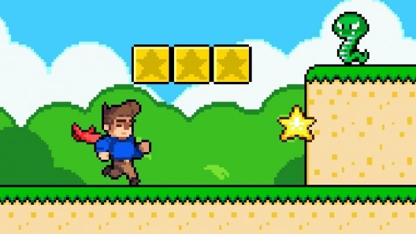 Steve's World Online Adventure Platformer Game - Arcade Game